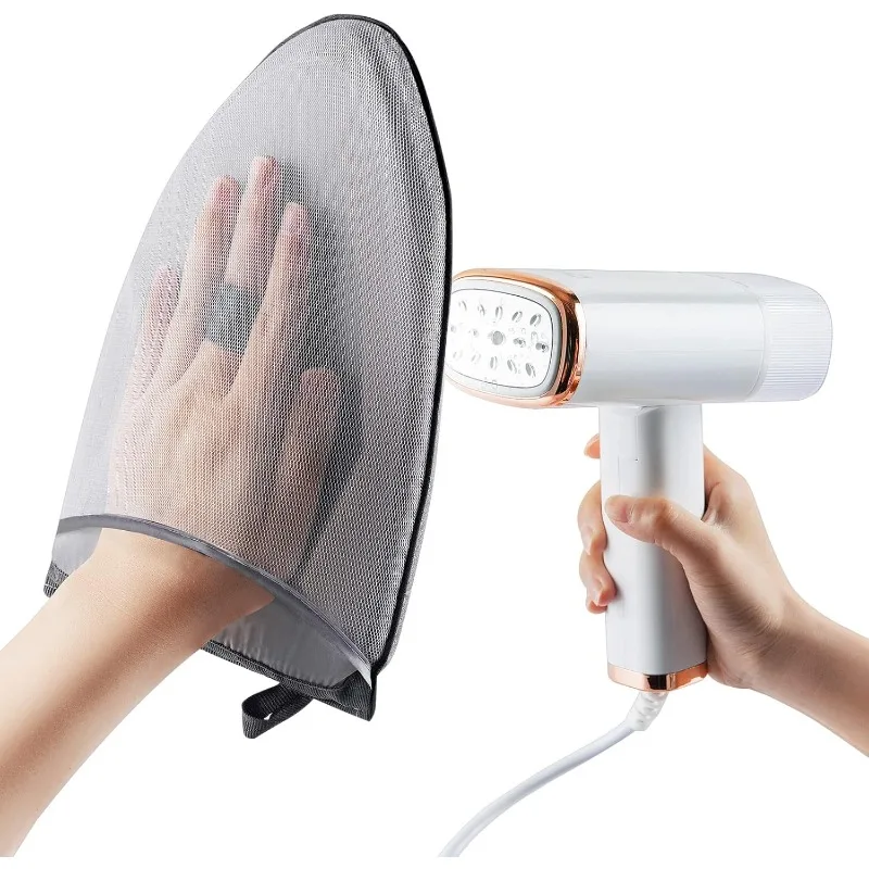 Garment Steamer Ironing Glove Waterproof Mini Ironing Board with Finger Loop Heat Resistant Gloves for Clothes Steamers