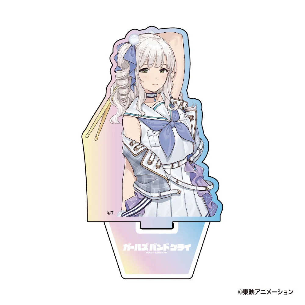 10CM Charm Anime MEISJES BAND CRY Acryl Stand Model Cosplay Karakters Ornament Accessoires Goederen Collectie Geschenken