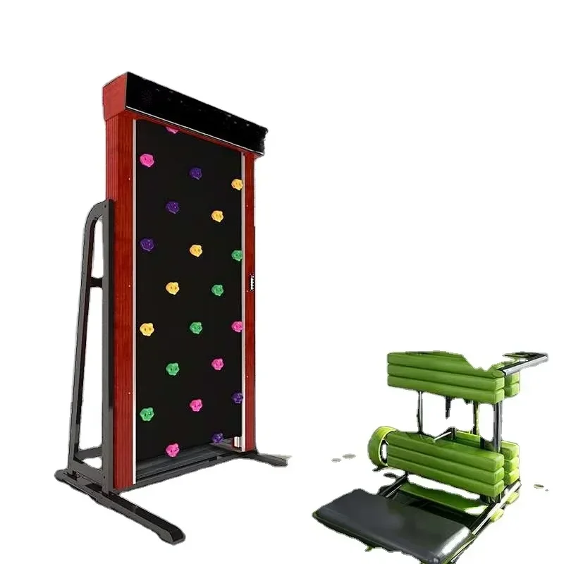 New indoor electric portable , Best quality new project sturdy indoor rock climbing wall electronic king climber machine