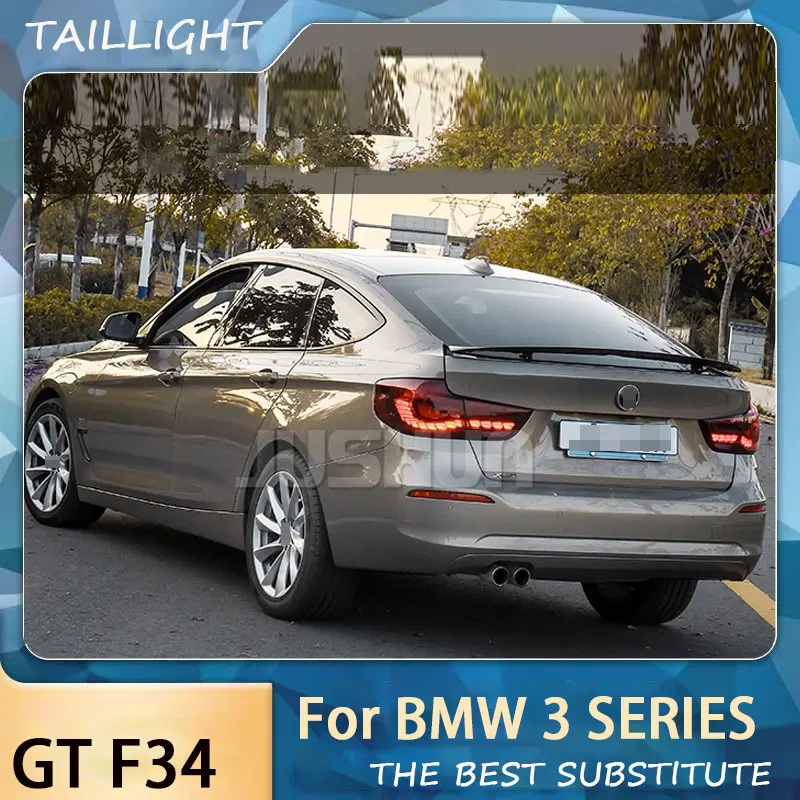 Taillight For BMW 3Series GT F34 320i 328i 330i Gts Style LED Modified Turning Brake Car Rear Lights Singal Lamp Plug And Play