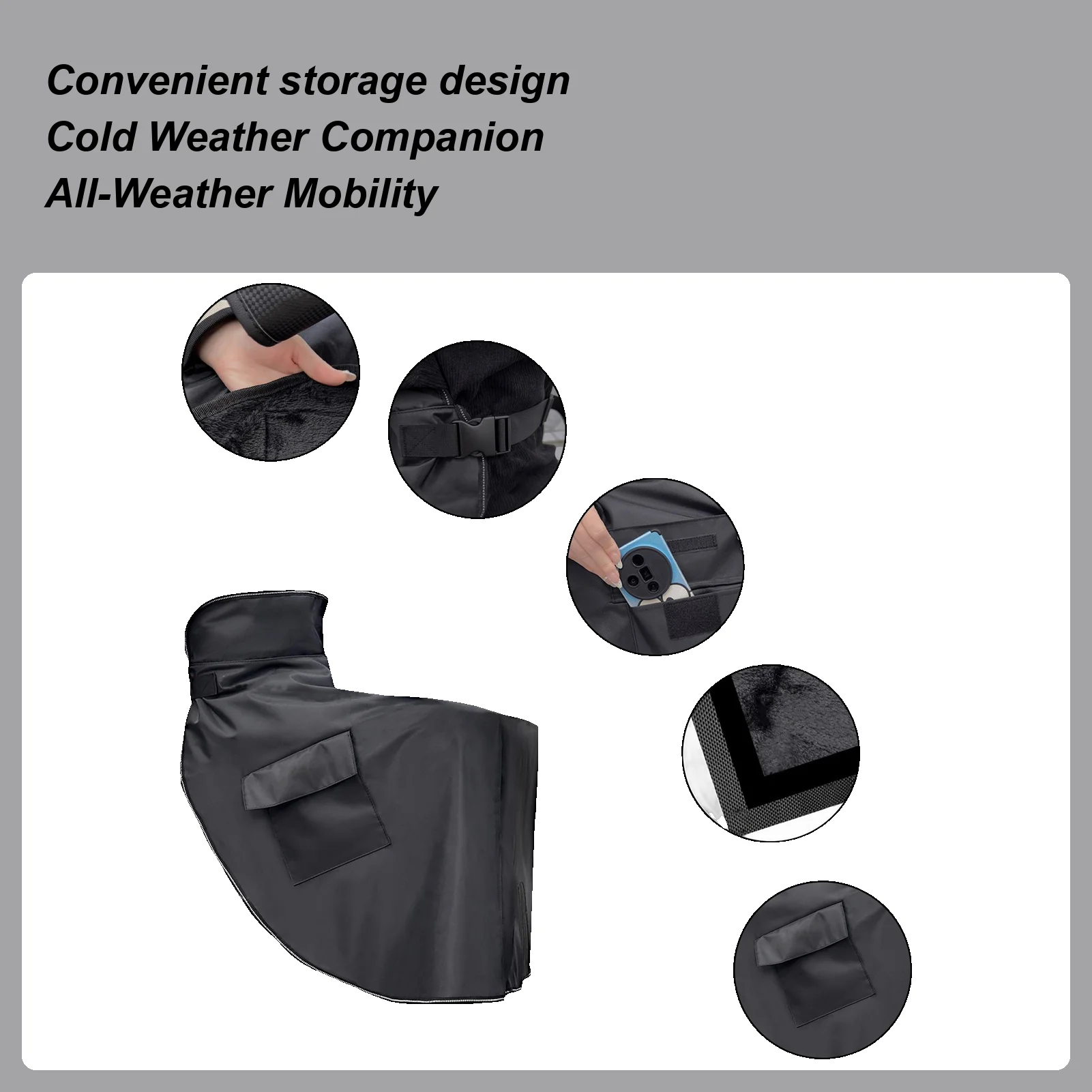 

Фартук для скутера, ветрозащитный, водонепроницаемый, теплый, одеяло для ног скутера, защита для коленей и лобового стекла для электронного велосипеда, защита для зимнего вождения, снежный день, грязь