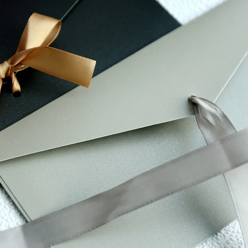 10pcs Window Envelopes for Letters DIY Handmade Gift Packaging Bag Wedding Party Invitation Card Cover Cash Envelope Stationery