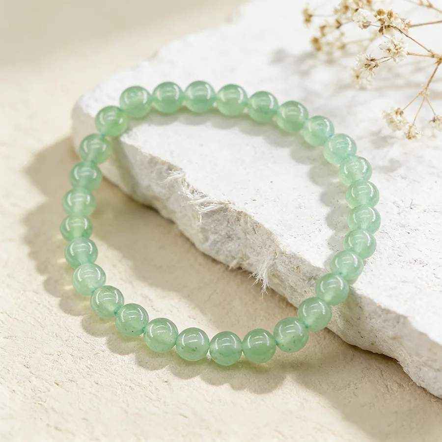 6 8mm Natural Green Aventurine - огляд і ціна J-Yoga Fitness