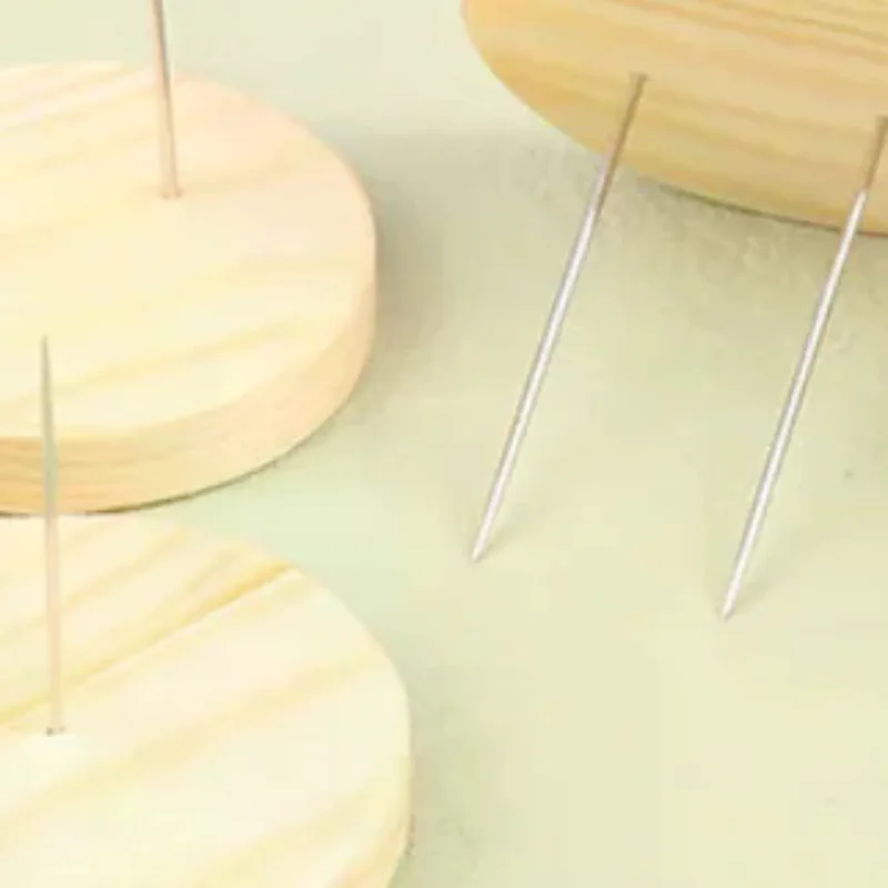 Nieuwe 1PC Gehaakte Pop Basis Display Rack Pop Basis Pop Display Rack Showcase Gehaakte Pop Display Basis Houten Ondersteuning stand