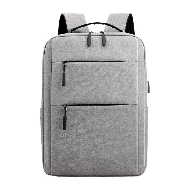 Picture 5: Lightweight waterproof nylon fabric men's backpack with multiple pockets, 15.6-inch computer storage, women's travel backpack