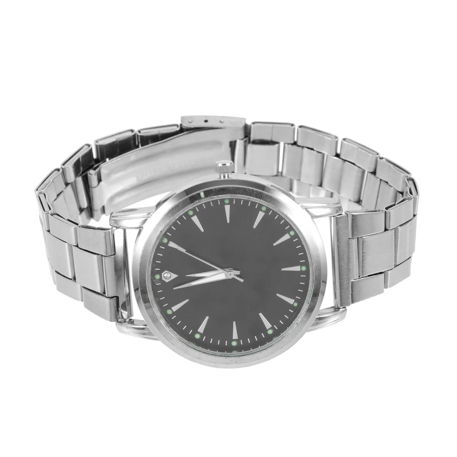 Relógio masculino luminoso pulseira de aço design simples para homens moda relógio de pulso casual negócios masculino presente mão jóias decoração