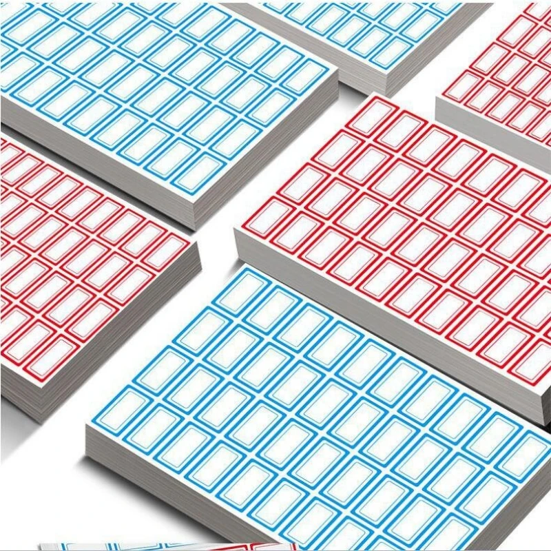 

20 sheets Handwritten Blank Self-adhesive Labels Price Product Classification Sticker 800pcs