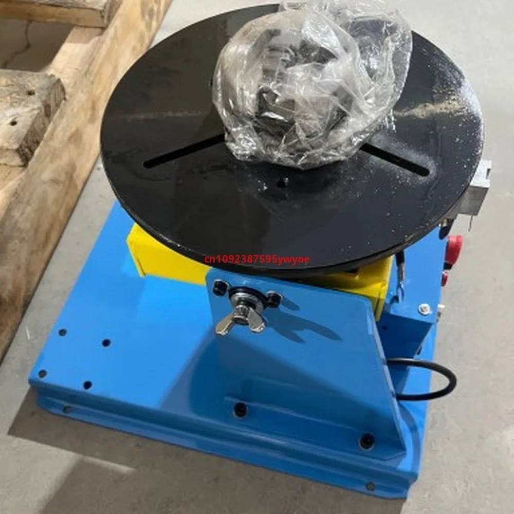 HD-10kg Welding Positioner Small Rotary Table TIG Auto Positioner 10kg Load 360° Rotating Adjustable Speed