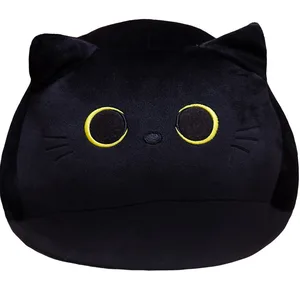 Small pendant Plugs pillow cushion Cat Doll, Plushie Stuffed Toys, Black Cat Stuffed toy, Girl Gift, 10 cm, 30cm 6 Main Sales Black Cat - №6