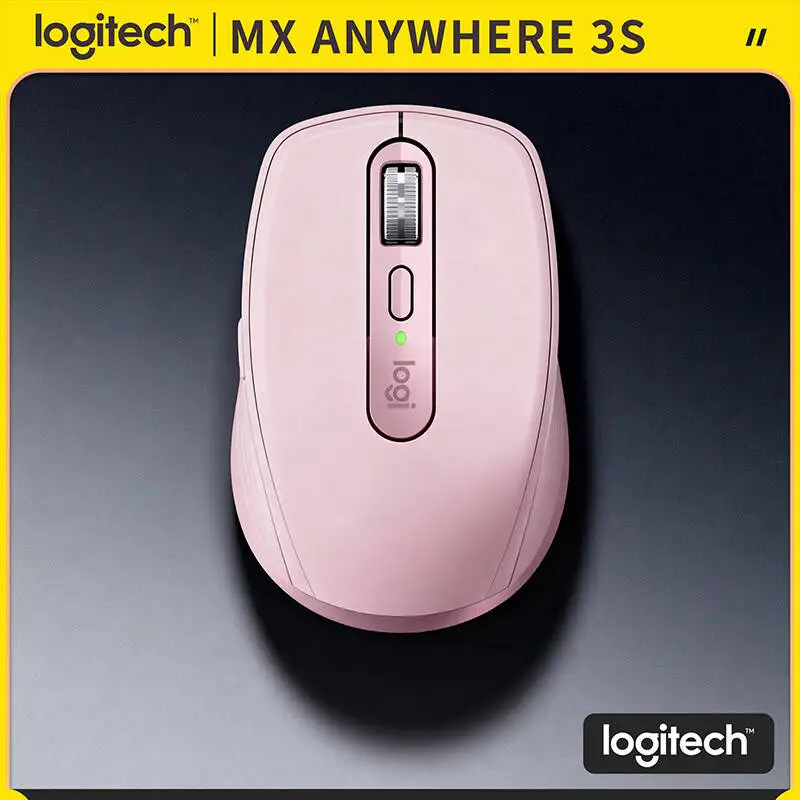 

Компактная мышь Logitech MX Anywhere 3S, эргономичный дизайн, перезаряжаемая, с быстрым прокруткой для портативных ПК Mac