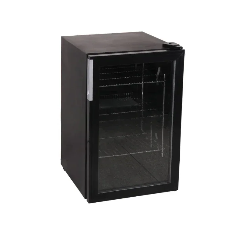 For Custom Commercial Mini Refrigerator Small Hotel Bar Fridge Cooler Glass Door