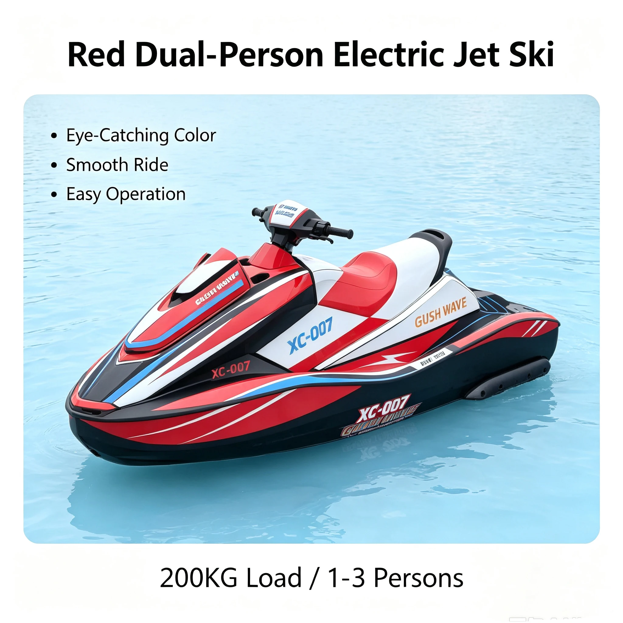 Commercial Grade Electric Water Scooter Jet Kart Boat Scenic Spot Rental Water Sports Venue Operation