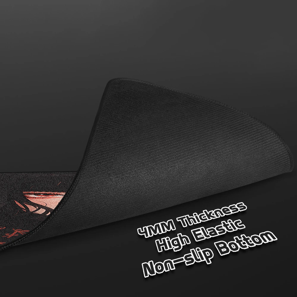 45x40CM Speed Mouse Pad Mask Girl Premium Mouse Mat Game Professional E-Sports Mousepad High Elastic Non-slip Bottom Desk Mats