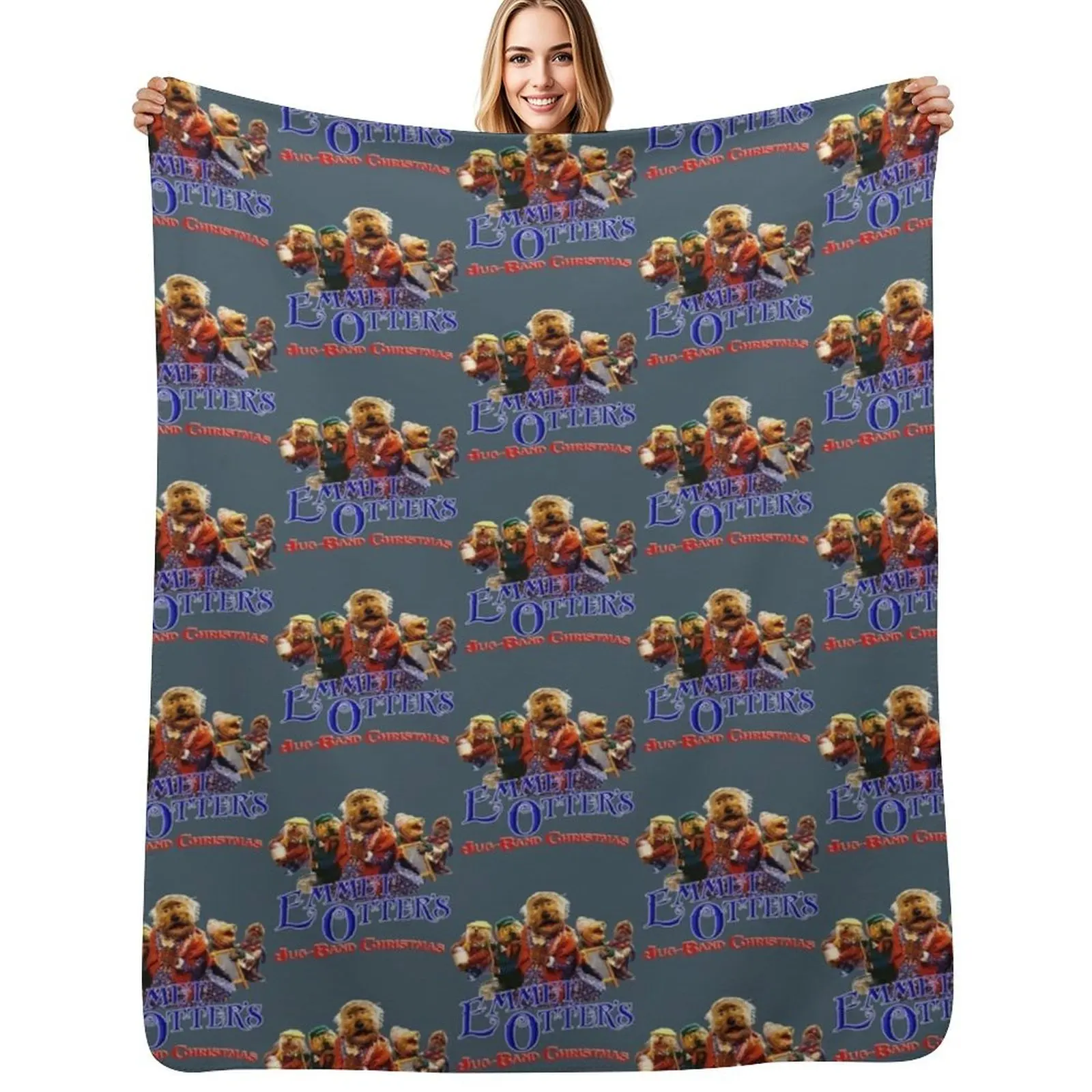 

Emmet Otters Jug Band Christmas Throw Blanket Soft Beds christmas gifts Blankets For Sofas Polar Blanket