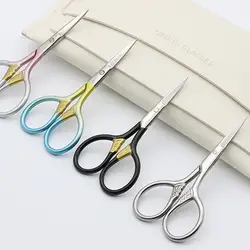 Stainless Steel Sewing Scissors Embroidery Knitting Cross Stitch Shear Tailor Needlework Tool DIY Handcraft Sewing Accessories
