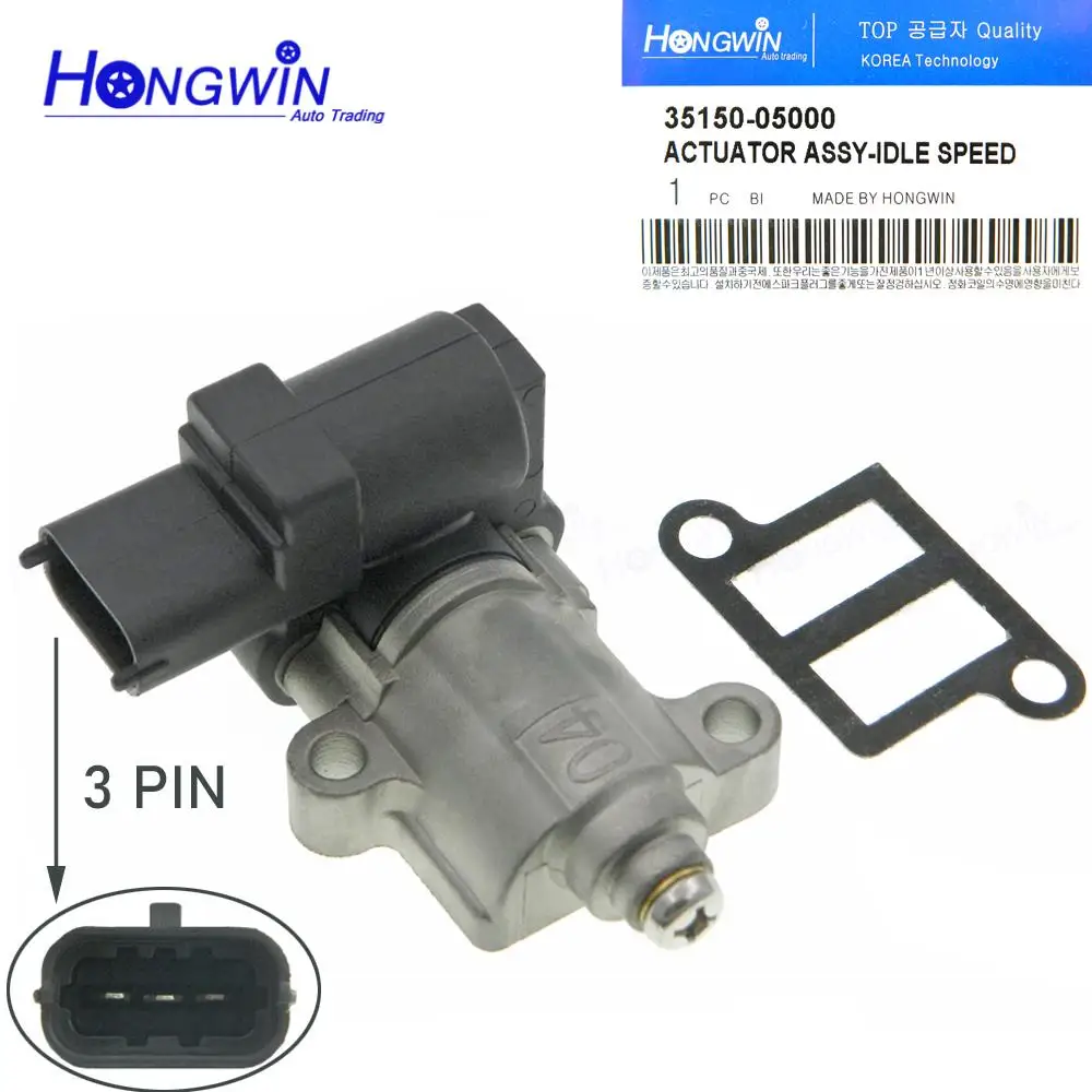 35150-05000 Idle Air Control Valve For Hyundai Accent Amica Getz Kia Soul 1.6L 3515005000 35150 05000