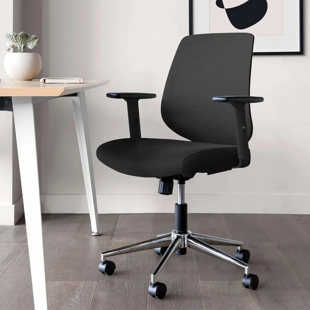 

Daily Chair - Sustainable and Stylish Mesh Computer Office Chair with Swivel, Lumbar Rest, and Adjustable Armrests