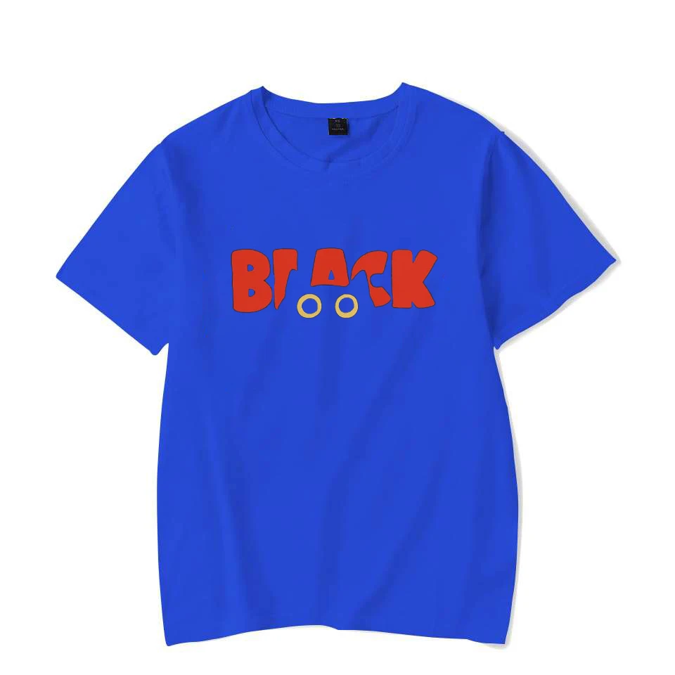 Black Cat Fashion Loose Summer Short Sleeved T-shirts for men and woman Black Cat Street Couple's