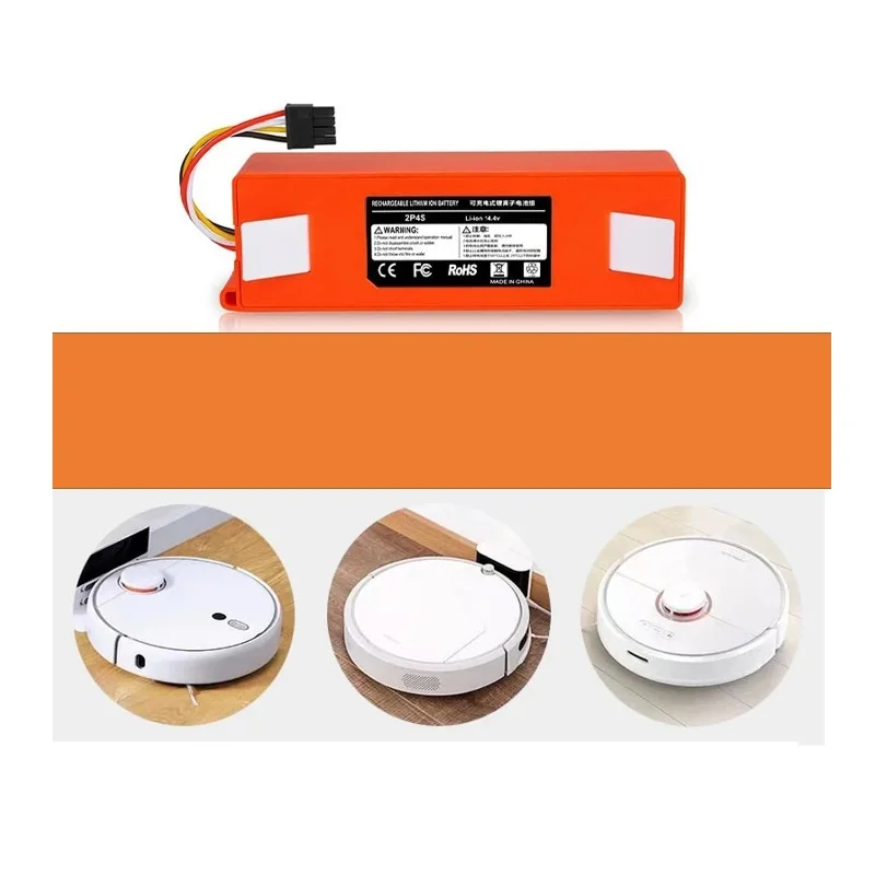 XIAOMI ROBOROCK Xiaowa 진공 청소기 Xiaowa C10 E20 E25 예비 부품 용 5200mAh BRR-1P4S-2600S 배터리
