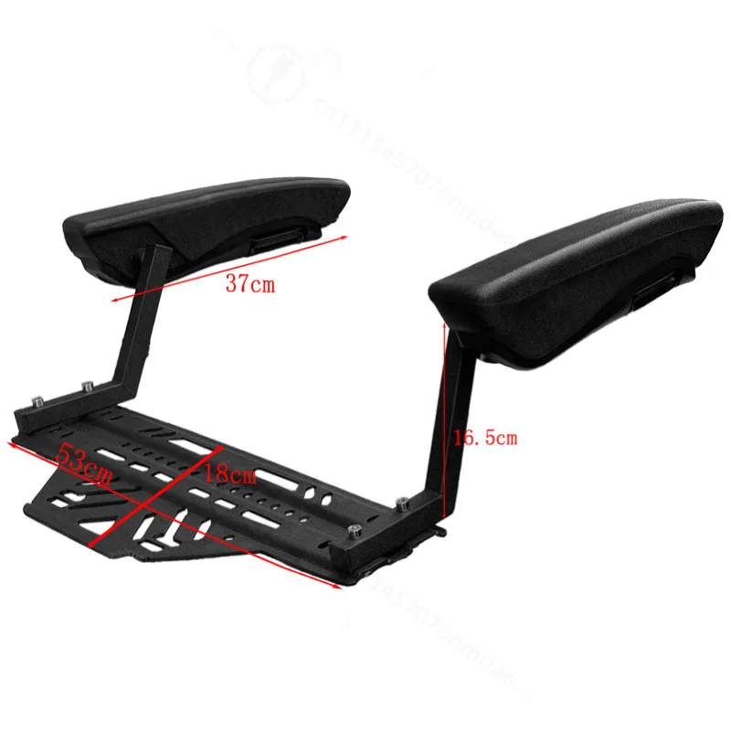 Foldable Children's Rally Electric Scooter Rear Armrest Modification Accessories Motorcycle Rear Seat Safety Armrest