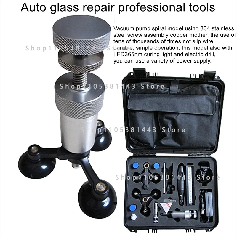 Front Windshield Broken Crack Repair Auto Glass Repair Professional Repair Tools