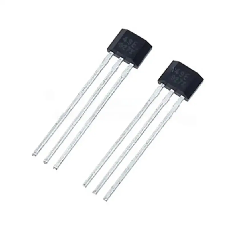 10PCS 49E Hall sensor, OH49E S49E Hall element SS49E linear Hall switch TO92S