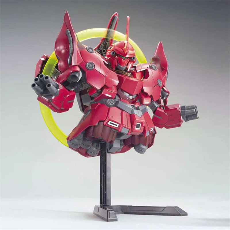 Bandai Originale GUNDAM SD BB NEO ZEONG Anime Action Figure Modello di Montaggio Giocattoli Da Collezione Modello Ornamenti Regali Per I Bambini