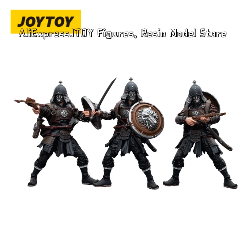 [IN STOCK] JOYTOY 1/18 Martial Arts Action Figure (3PCS/SET) Dark Source Jianghu Shenji Camp Soldier Anime Model Free Shipping