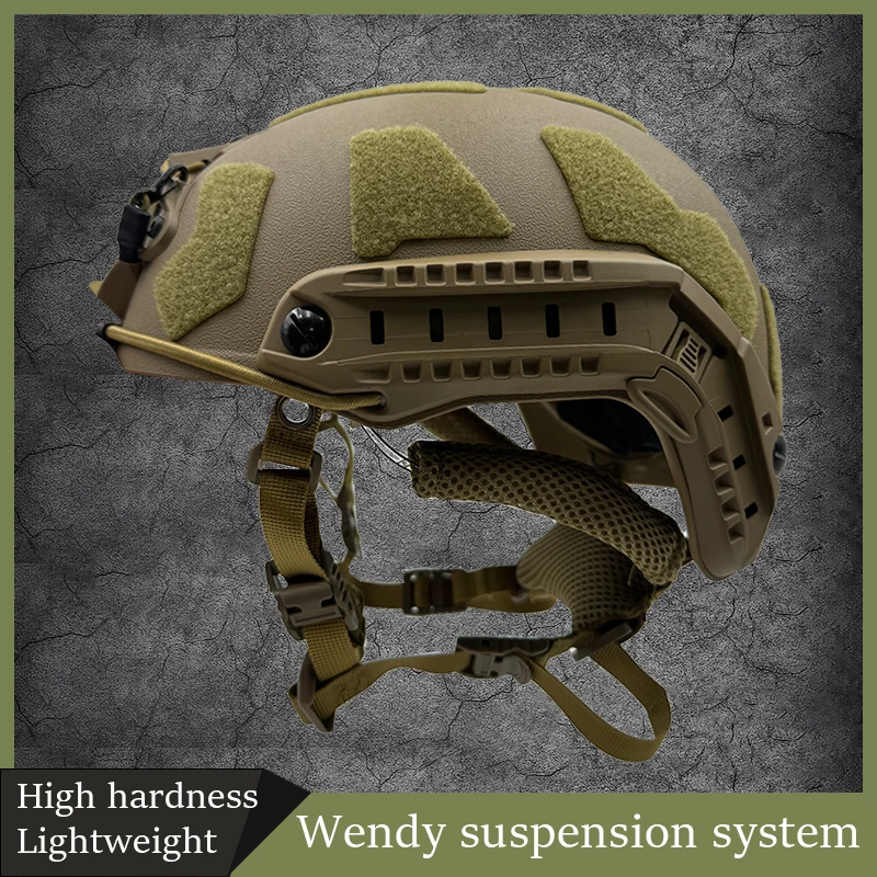 

FAST SF High-Cut Safety Helmet with Wendy Suspension - Impact Resistant for Industrial, Cycling & Outdoor Sports