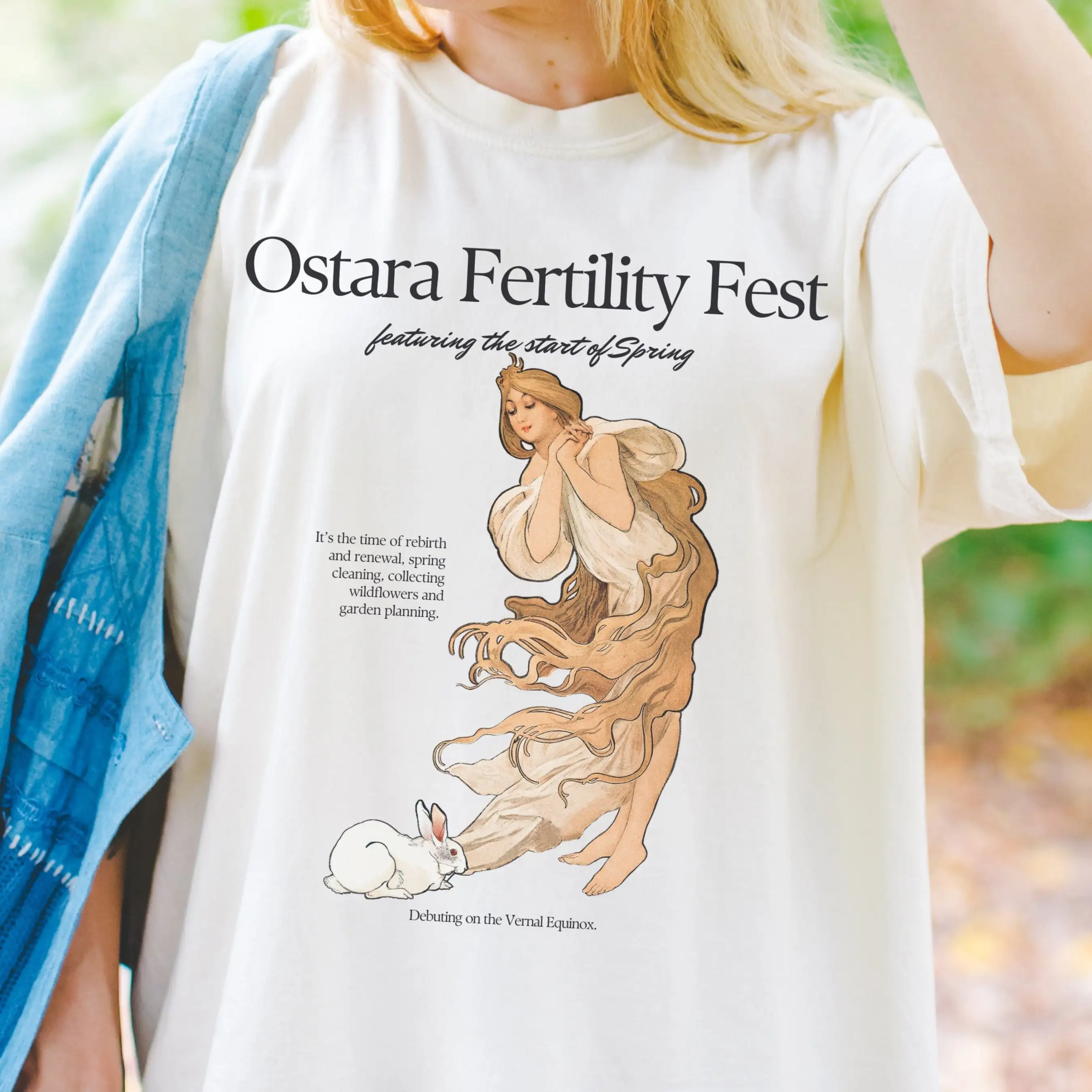 Ostara T Shirt Comfort Colors First Day of Spring Vernal Equinox Modern Witch Wicca Pagan Holiday Wheel the Year