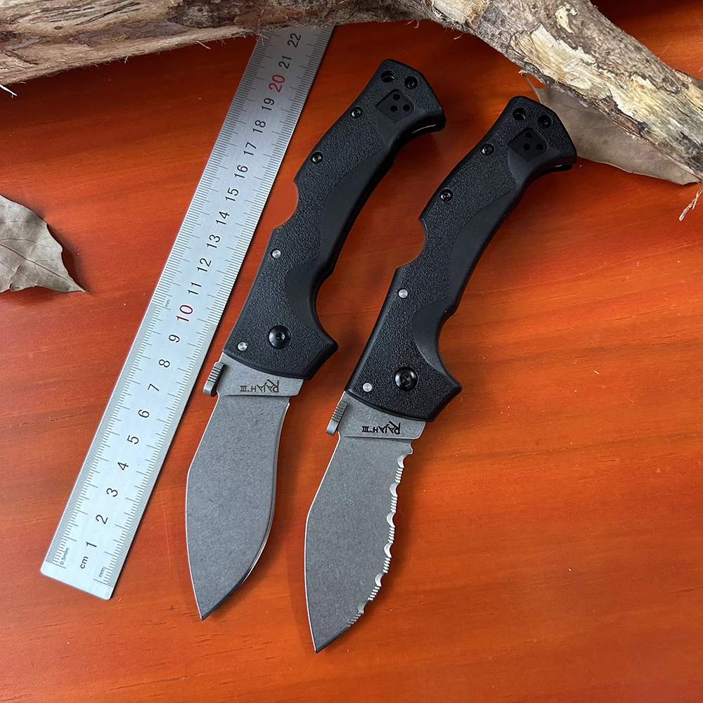 Cold Pocket Folding Knife AUS-10A Steel Blade Camping Survival Tactical Knife Outdoor Hunting Knives Hand Tools Dropshipping