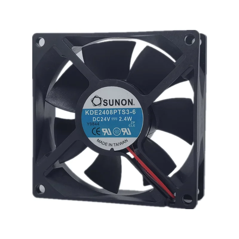 Nouveau pour sunon KDE2408PTS3-6 DC 24V 2.4W 8025 8cm 80*80*25MM convertisseur de fréquence silencieux ventilateur de refroidissement