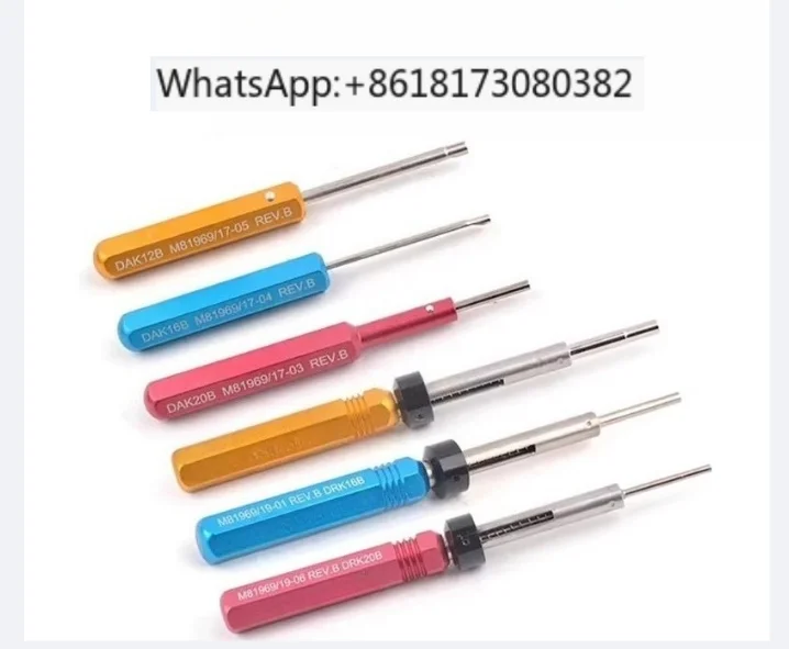 Precision Insertion And Extraction Tool DAK12B DAK16B DAK20B DRK12B DRK16B DRK20B For Aviation Connector