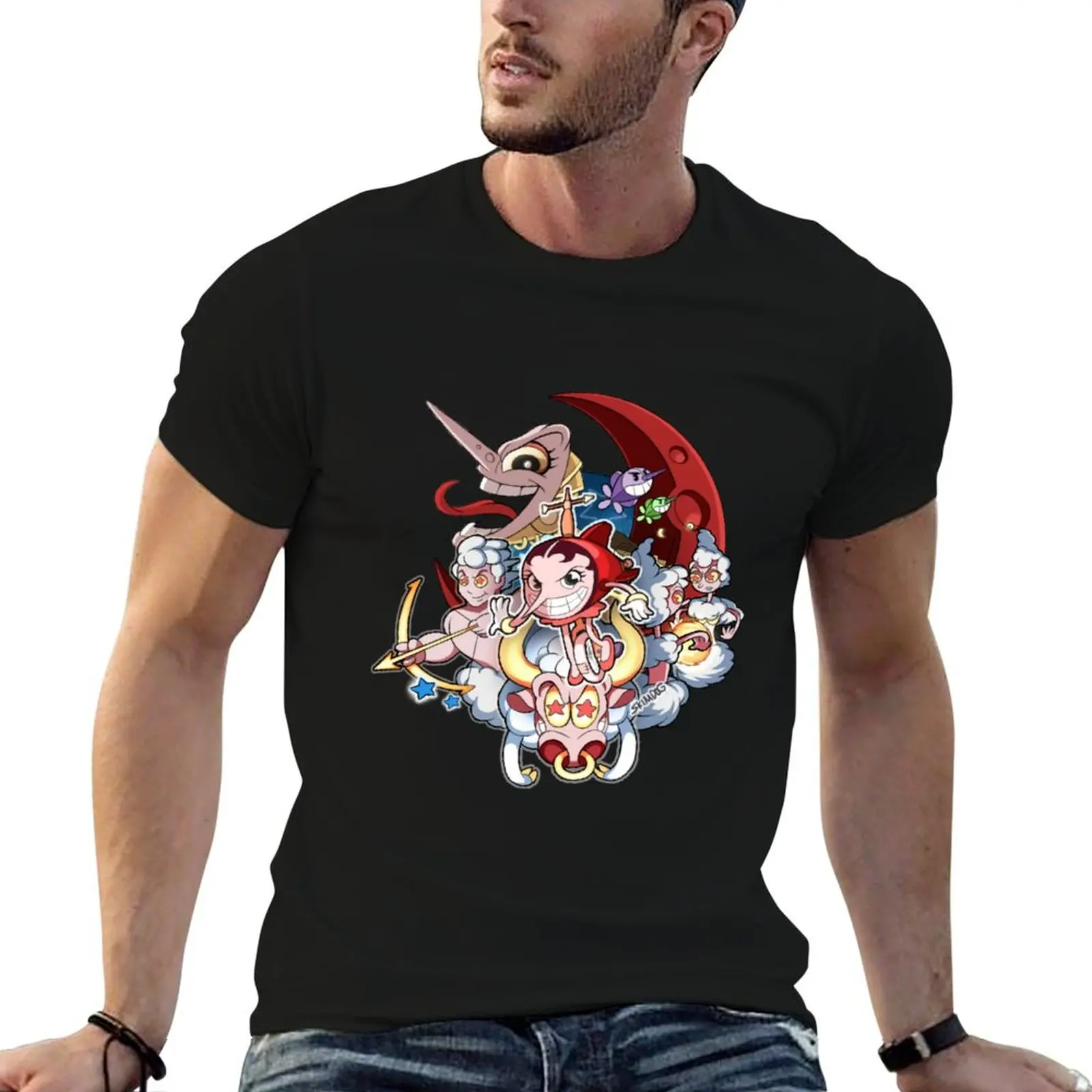 Hilda T-Shirt t man cotton for shirts Berg pack t shirts designer Cuphead