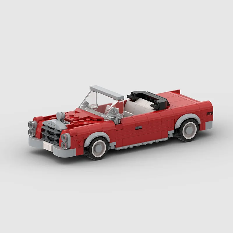 

Compatible with small particle 300SE convertible sports car MOC building block educational toy model assembly and assembly