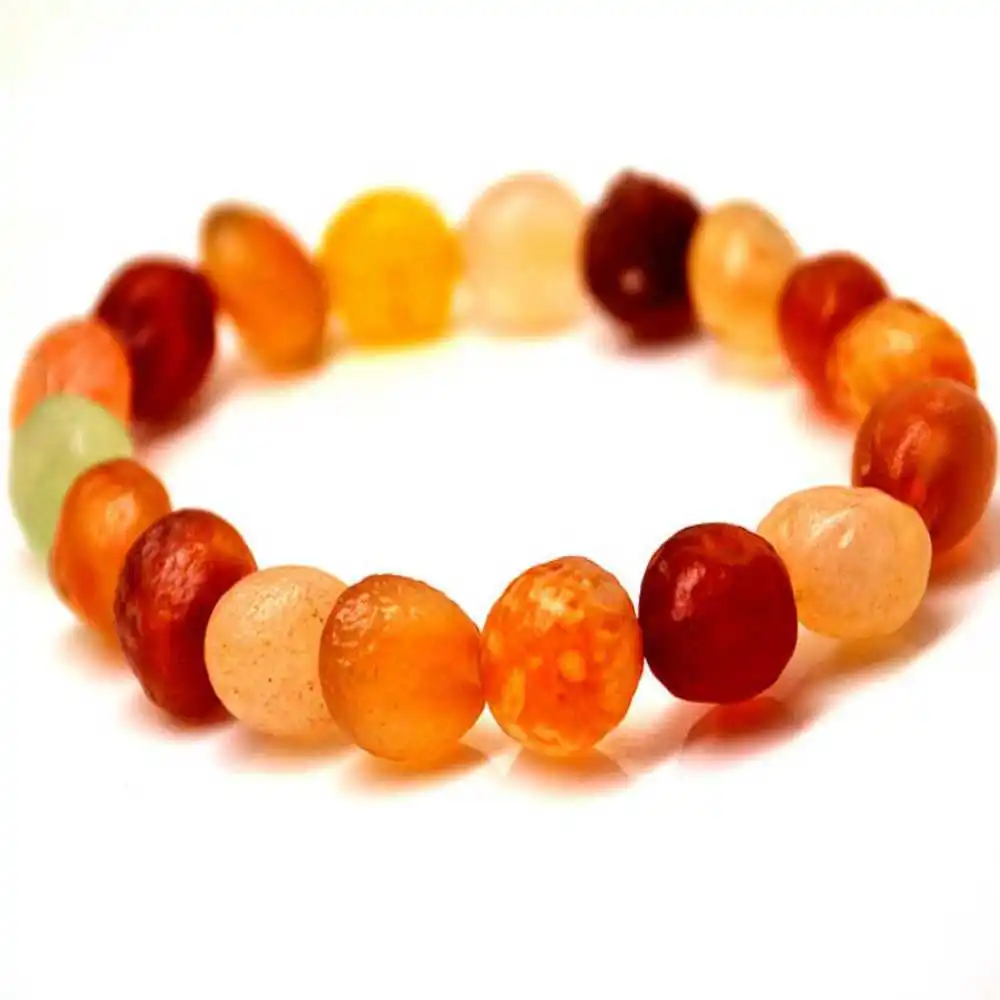 

1pcs 13MM Natural Jade Colored Gemstone Cuff Lucky Bracelet Chic Dark Matter National Style Buddhism Souvenir Practice Emotional