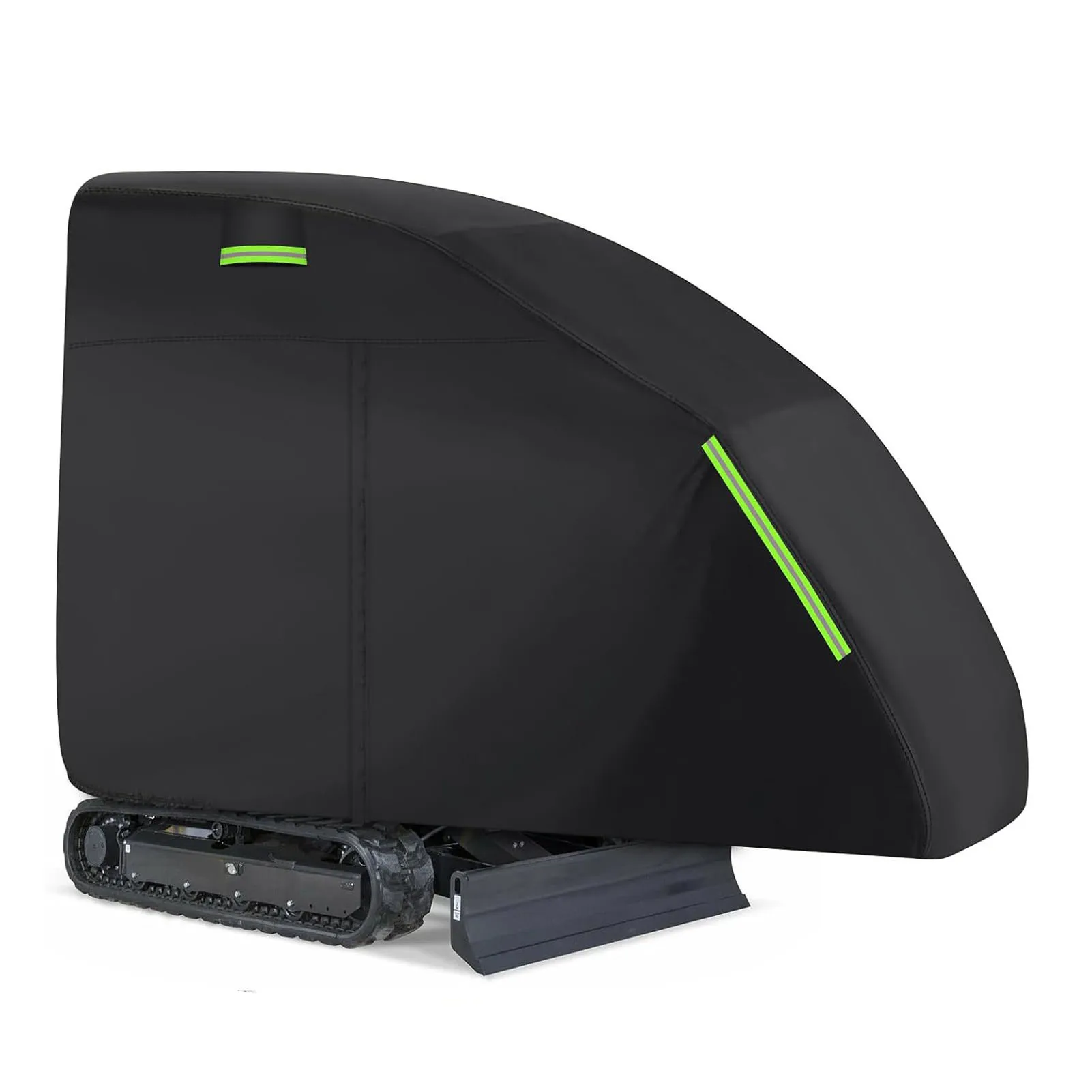 غطاء حفارة صغير مناسب لـ Bobcat E20 1760-3530lbs مقاوم للماء 210D قماش أكسفورد ملحقات خارجية بسحاب أسود