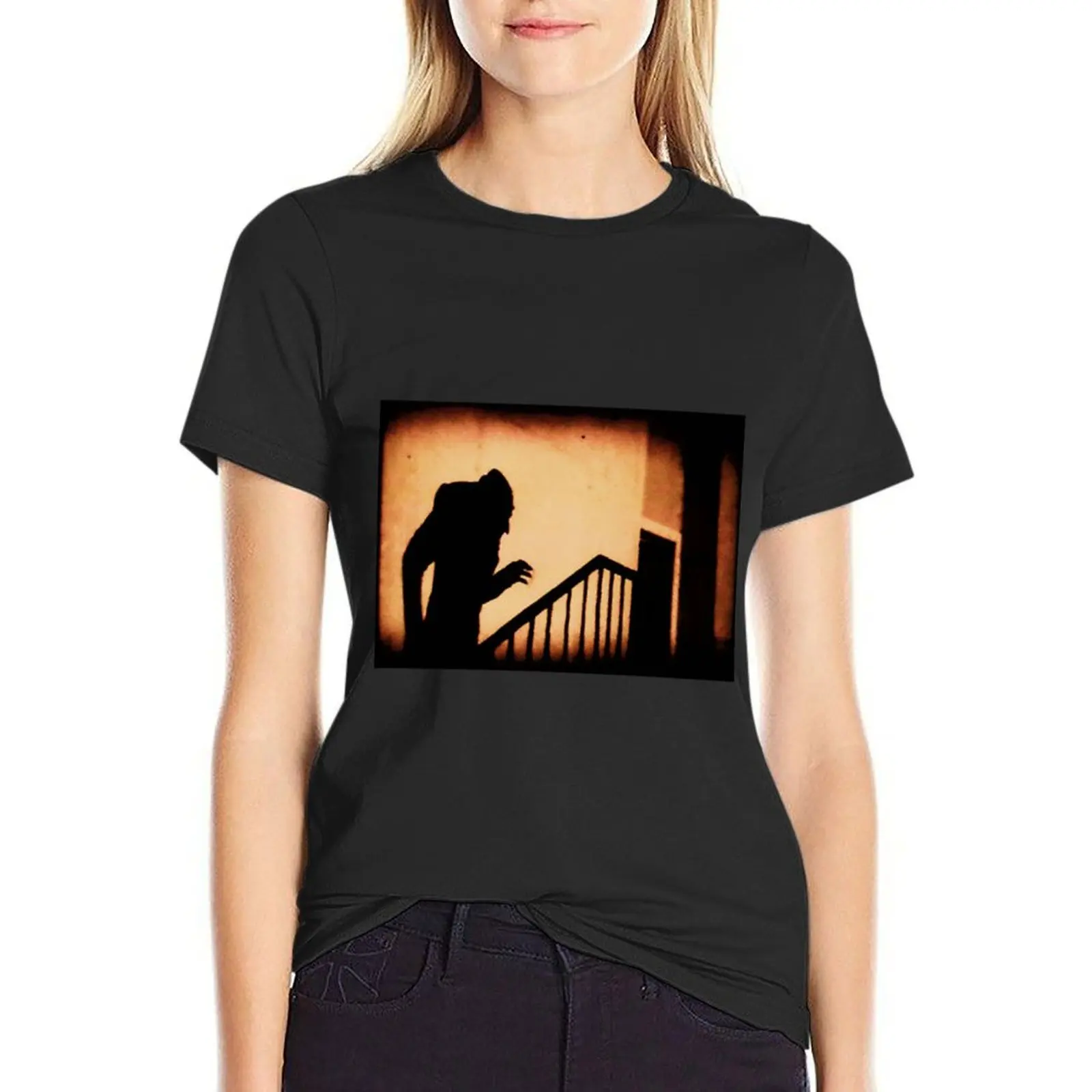 

Nosferatu's Shadow T-Shirt tops aesthetic clothes Aesthetic clothing customs design your own ariat shirts for Women