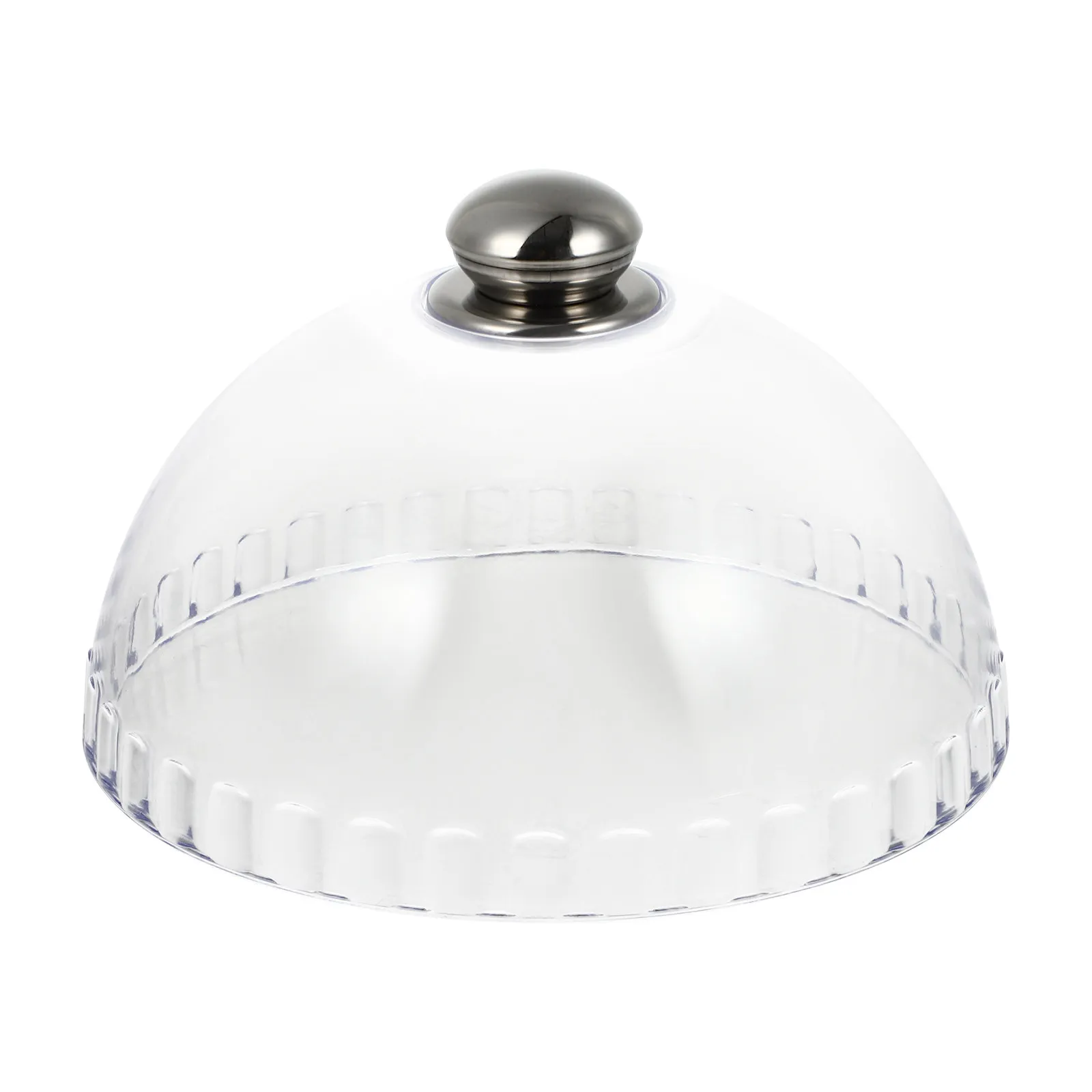 Clear Plastic Dome Food Cover for Desserts Cakes Kitchen Use Dustproof Resistant Lightweight Modern Design Food Protector