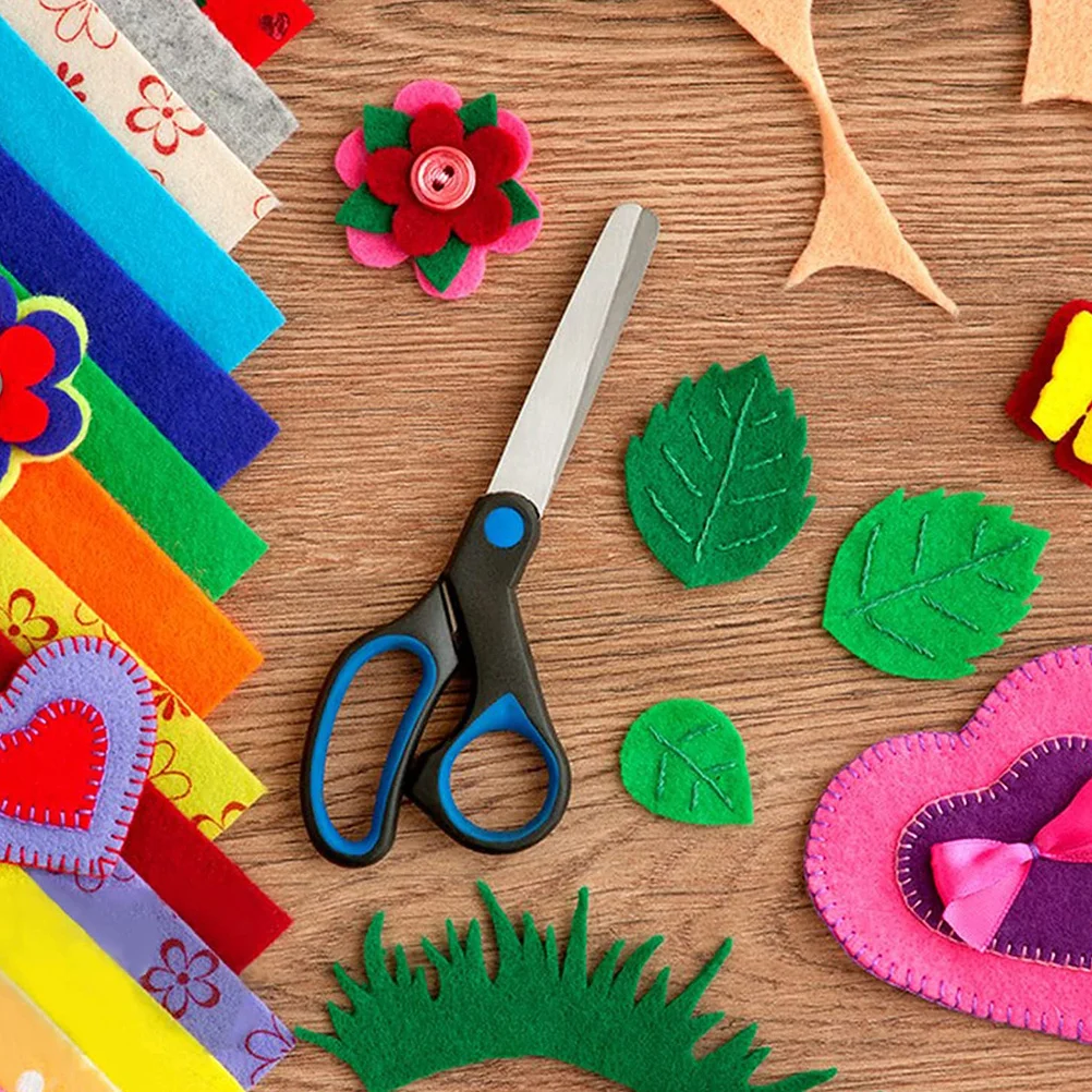 

40Pcs DIY Felt Fabric Sheets Handmade Craft Materials Easy Operate Creative Holiday Decoration Sewing Patchwork