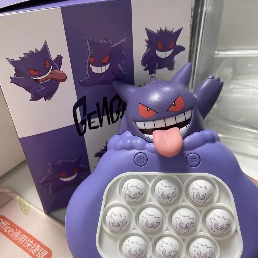 Nuovo Anime Pokemon Anime Figure Gengar macchina da gioco modello in Pvc Console per videogiochi giocattoli per le vacanze per bambini regalo Anime