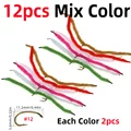 12 piezas de colores surtidos