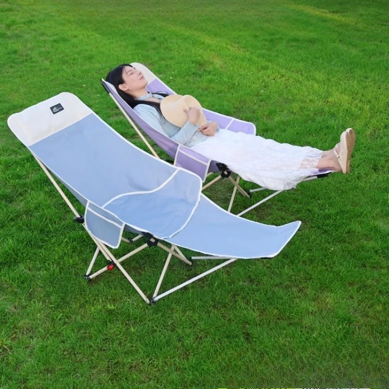 

Foldable Beach Chairs Portable Camping Lightweight Reclining Backrest Outdoor Garden Tourist sdraio da spiaggia pieghevole