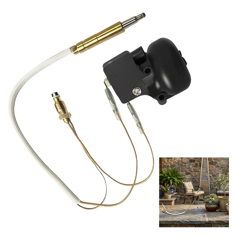 Gas Heater Thermocouple Sensor Designed for Outdoor Environments With For Overheat Detection and Tilt Shutdown at 30 Degrees