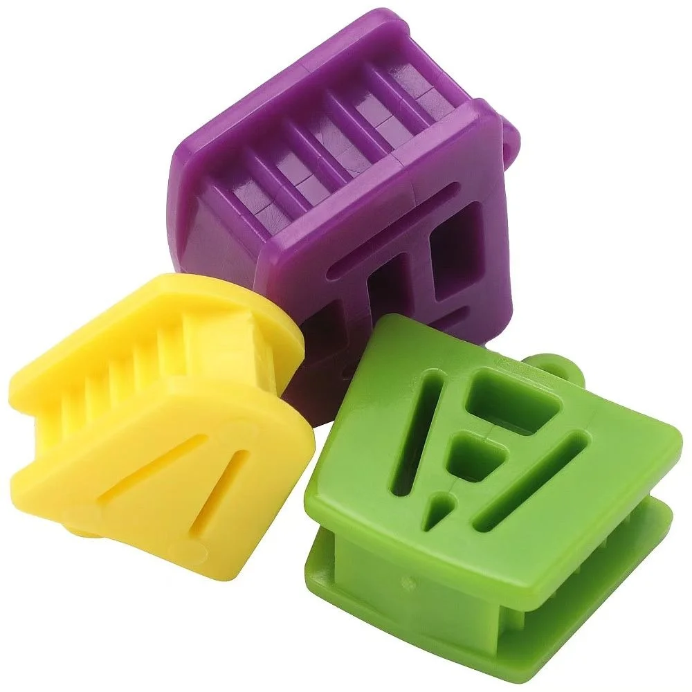 

3pcs/set Dental Bite Pads Teeth Support Bite Rubber Opener Retractor Dental Instrument Dentist Material Bite