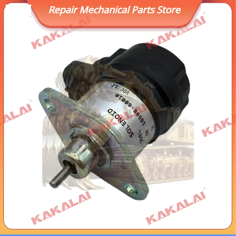Fuel Shut-off Solenoid Valve 1G598-60010 For 854K 954K Tractor Diesel Engine Stop Solenoid Parts