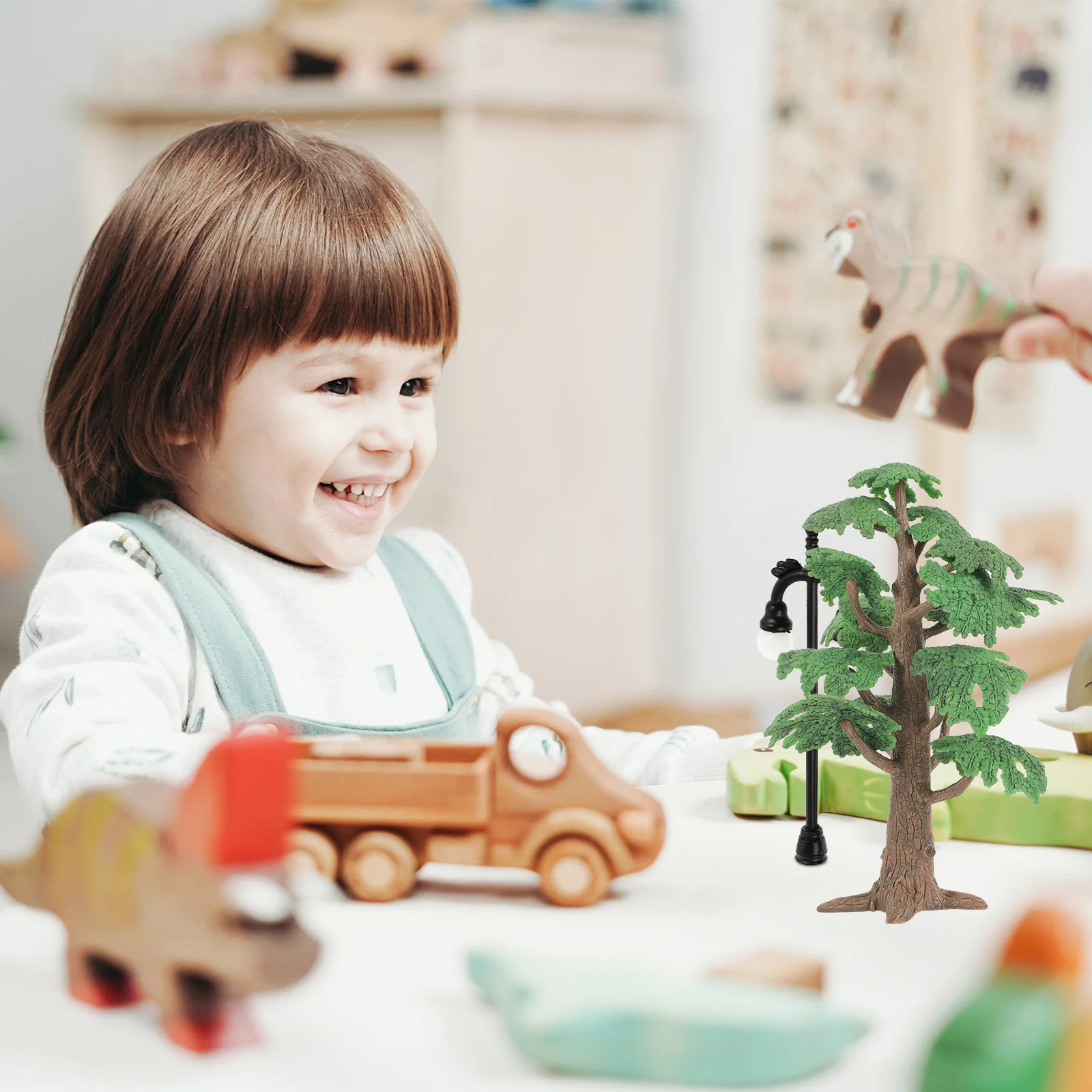 

Landscape Tree Toys Kids Trees for Project Pine Model Bonsai Artificial Cypress Sand Table Accessory