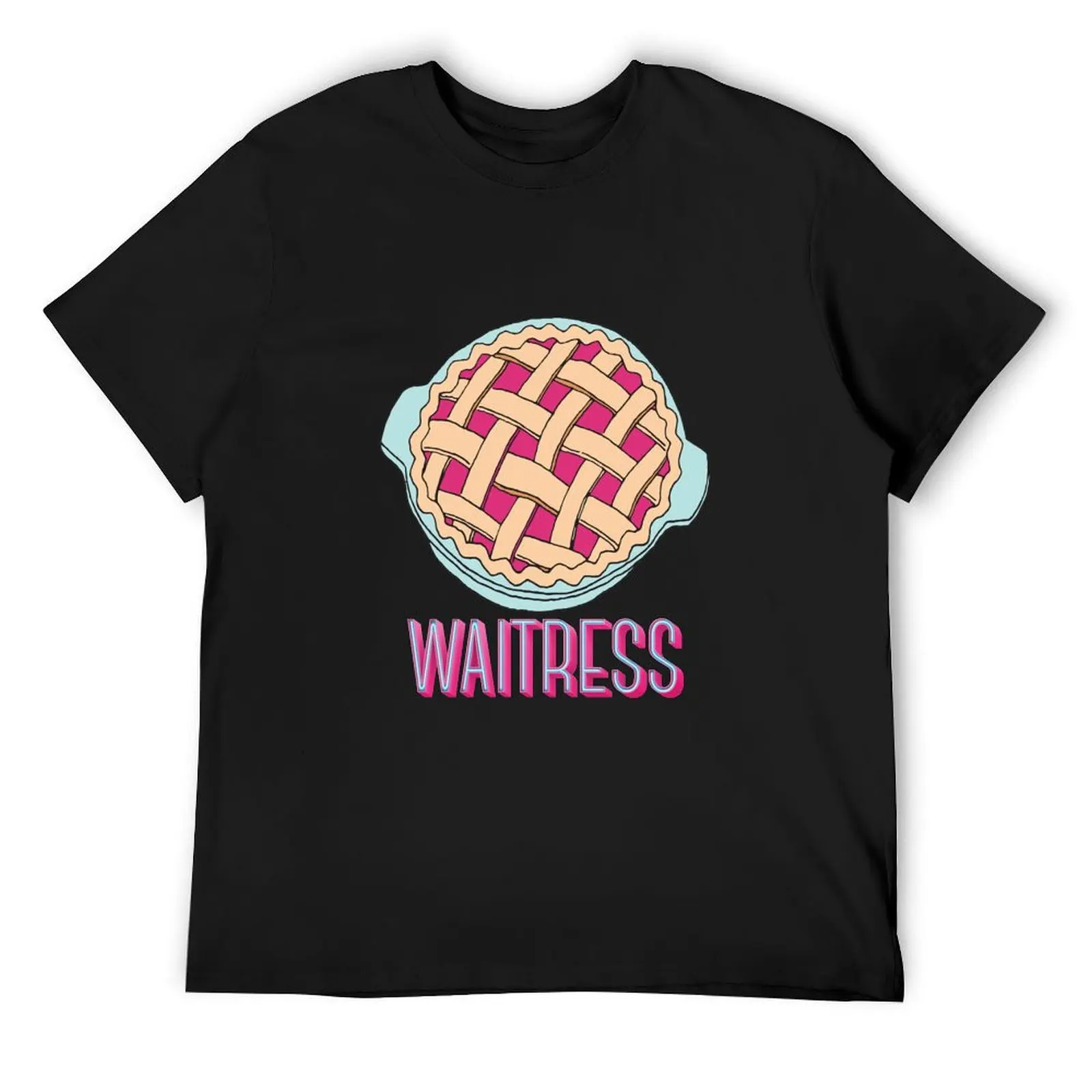 

Waitress the Musical Logo and Cherry Pie - Broadway, West End T-Shirt anime t shirts T-shirts man tshirts for men