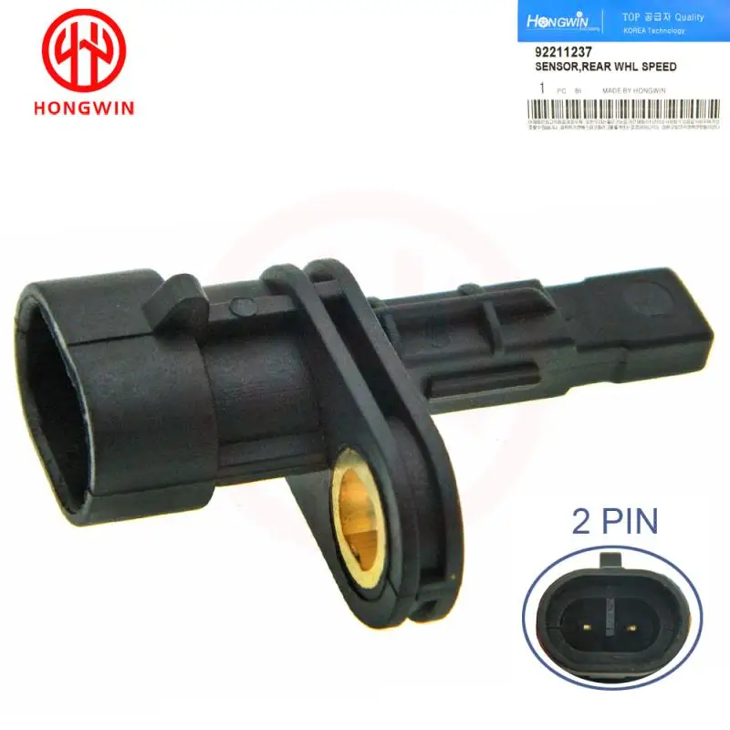 2Pin Rear Left Right ABS Wheel Speed Sensor 92211237 For Chevrolet Caprice Pontiac G8 Holden Commodore VE Statesman WM 2006-2013