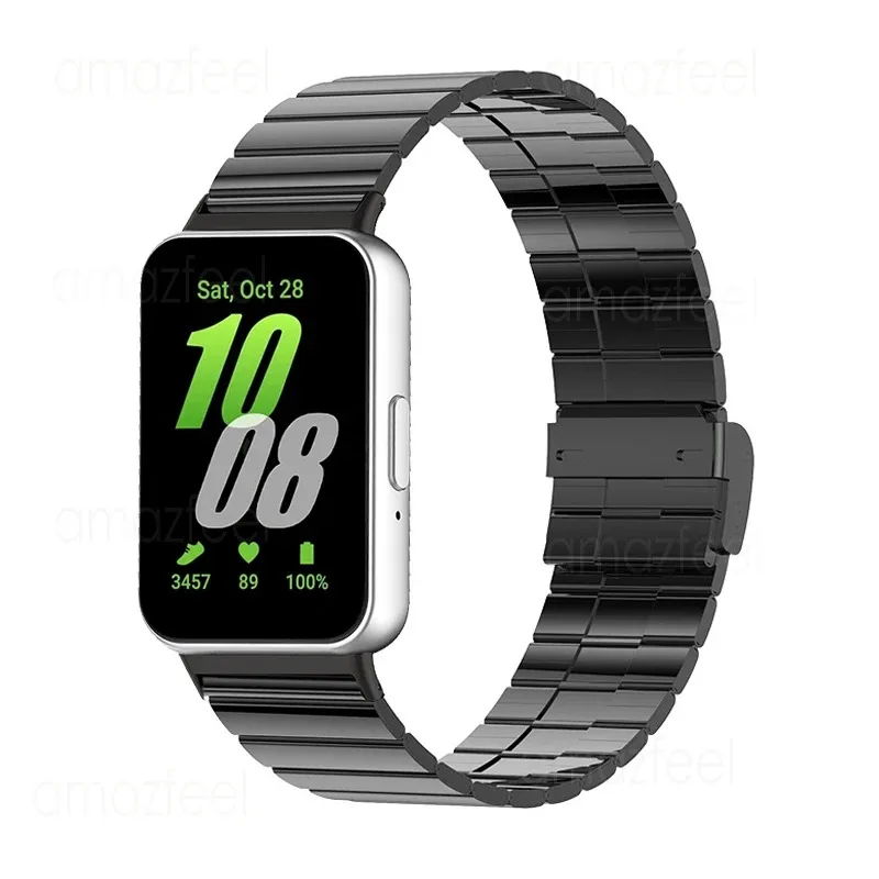 Stainless Steel Bracelet For Samsung Galaxy Fit 3 Strap Stainless Steel Wristband Samsung Watch Fit 3 Bracelet